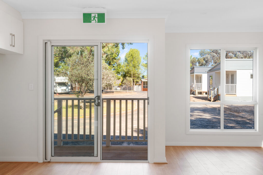 Bordertown Cabin 3 Entrance